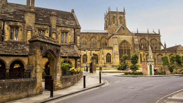 Sherborne Abbey, The Abbey Church of St. Mary the Virgin, Church in Sherborne in Dorset.
