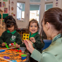 Children at the Durston House School Pre-school