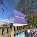 The school sign outside Montpelier Primary School, north Ealing