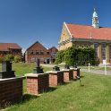Hertfordshire College Exterior, exterior view of Bishop's Stortford College in Hertfordshire.