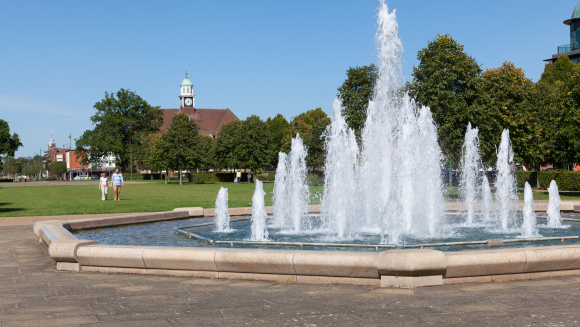 Letchworth Garden City fountains