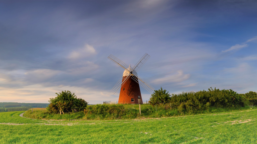 Halnaker windmill, near Chichester, West Sussex