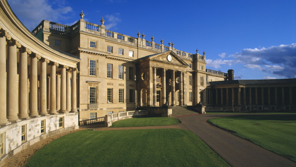 Palladian central building of Stowe School