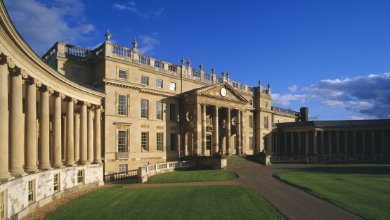 Palladian central building of Stowe School