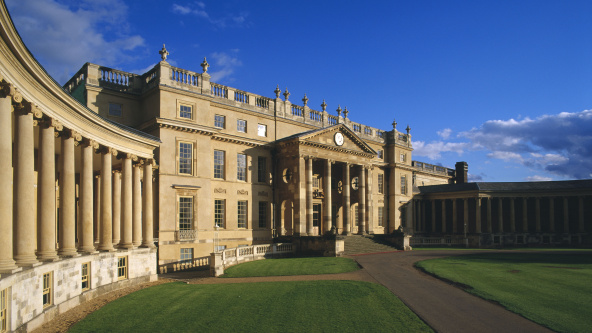 Palladian central building of Stowe School