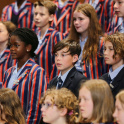 The choir of Ashford School, Kent