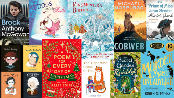 A collage of book covers as recommended in this article