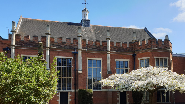 Main hall at Colchester Royal Grammar School