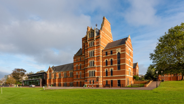 Main school building of Exeter School