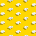 &pound; symbols on a yellow background