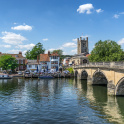 The bridge in Henley upon Thames in Oxfordshire