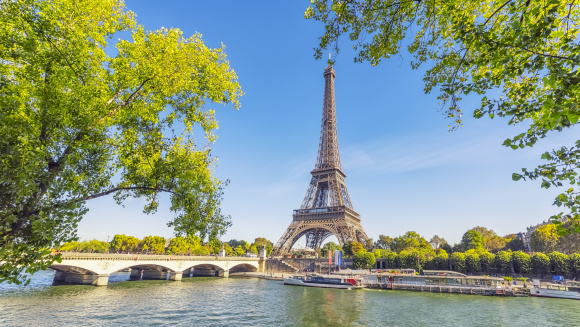 Eiffel Tower in Paris, France