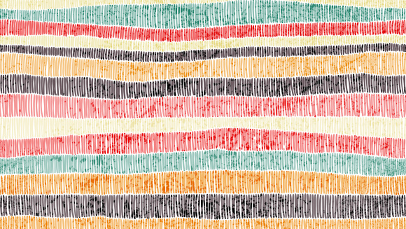 An image of lots of stitches in a range of colours