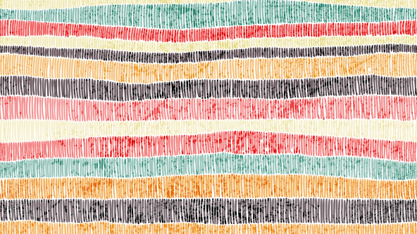 An image of lots of stitches in a range of colours