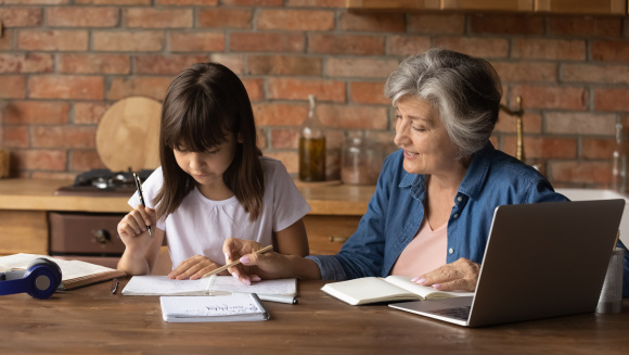 Private tuition at the kitchen table