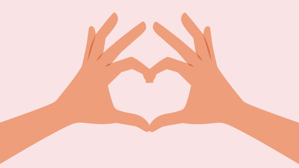 Hands Making Heart Gesture