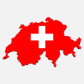 A map of Switzerland