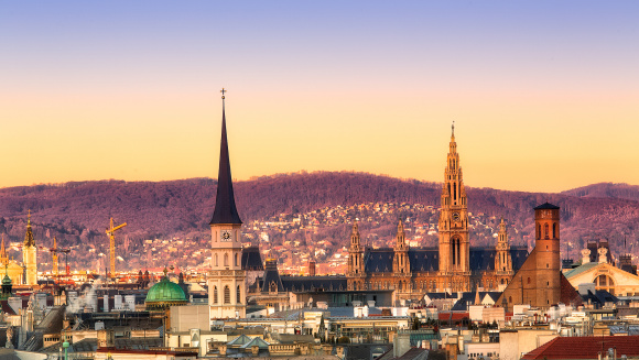 Vienna at sunrise
