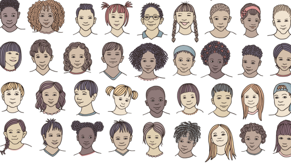 A range of children's faces