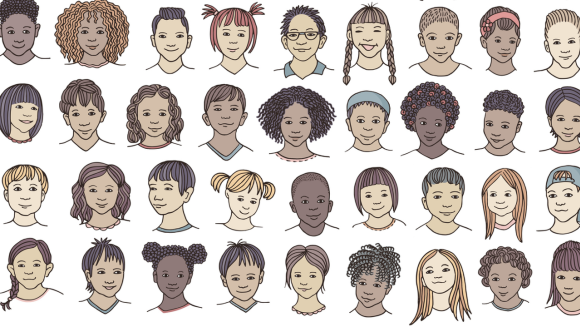 A range of children's faces