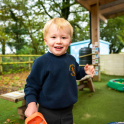 Pupil at Shebbear College nursery