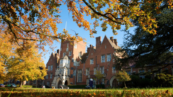 The main building of Epsom Colege