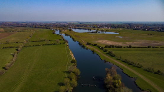 Wittenham Lock near Wallingford, Oxfordshire