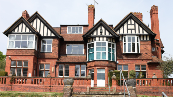 The main building of Limpsfield Grange