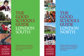 The covers of Good Schools Guide London North and London South - first editions 2014